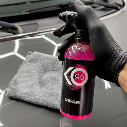 KO86 Spray Gloss 500ml Quick Paint Cleaner for all Paints